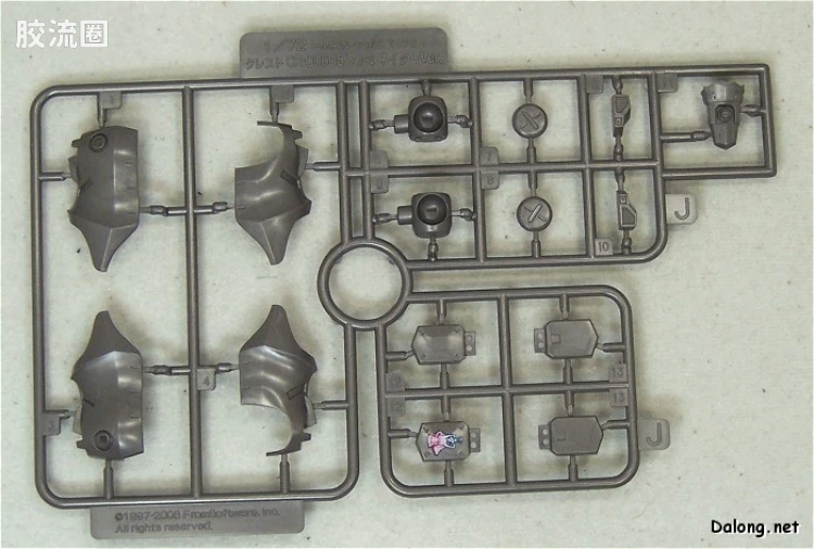 寿屋装甲核心 AC版 AC-O12 Crest CR-C06U5 FASCINATE Ver - 图片